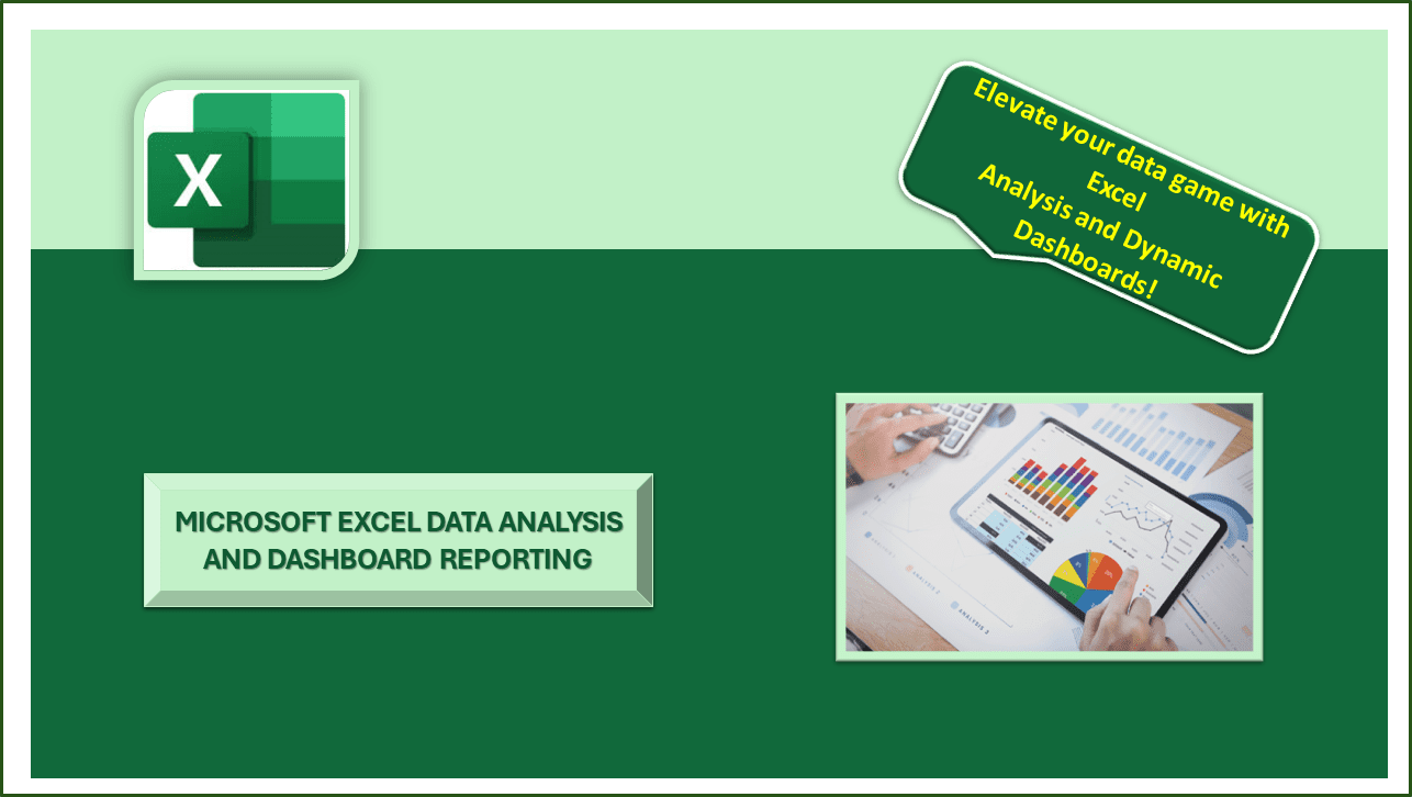Microsoft Excel Data Analysis and Dashboard Reporting