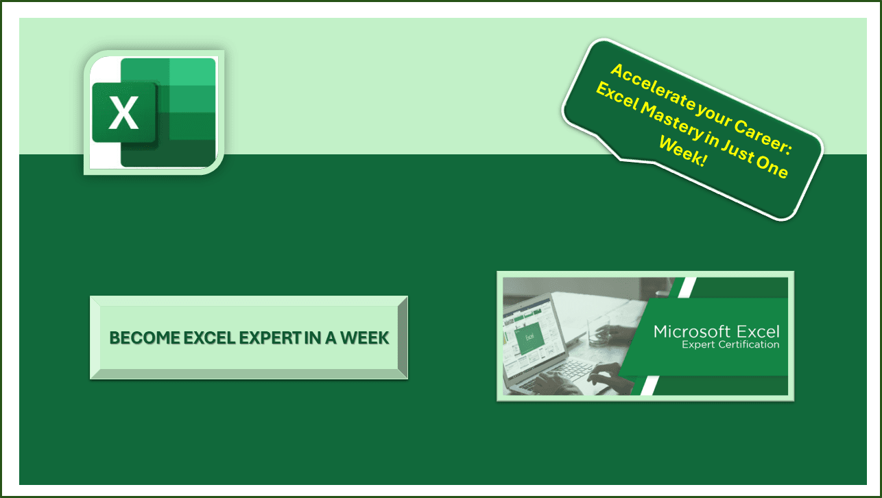 Become Excel Expert in a Week